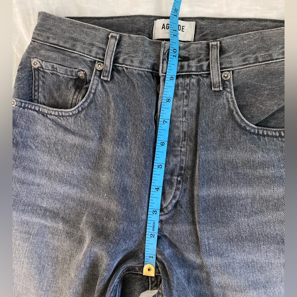CLOSET CLOSING! Agolde Ripley high rise straight jeans - Picture 5 of 9